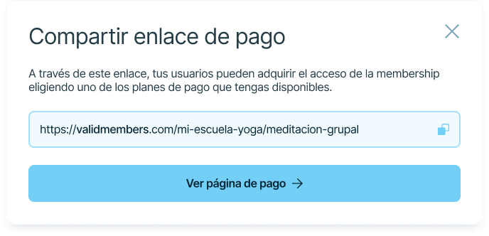 <b>Genera enlaces de pago</b> para los miembros de tus grupos de Telegram o Discord